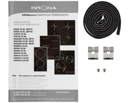 Варочная панель Krona MAGIER 30 BL 2BTK