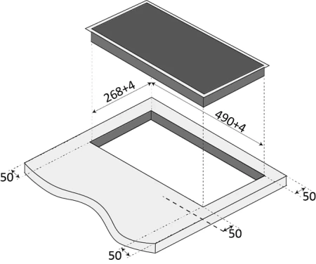 Варочная поверхность BRANDT BPV6210B