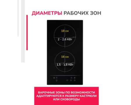 Индукционная варочная панель Simfer H30I72S002