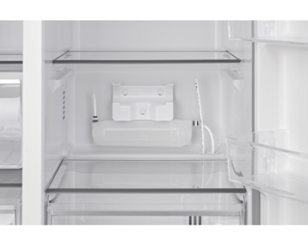 Отдельностоящий холодильник с инвертором и генератором льда Weissgauff WSBS 695 NFX Inverter Ice Maker