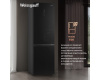 Отдельностоящий холодильник с инвертором Weissgauff WRK 2000 Total NoFrost Inverter Black Glass