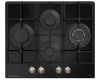 Варочная панель газовая MEFERI MGH604BK GLASS RETRO