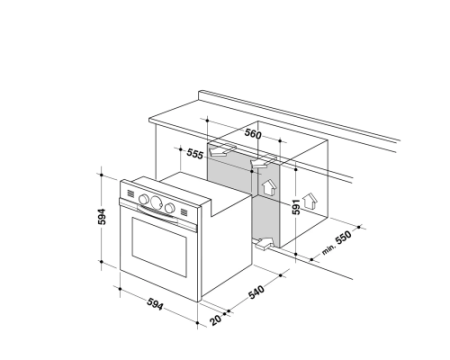 Многофункциональный газовый духовой шкаф DeLonghi SGB 4 RUS