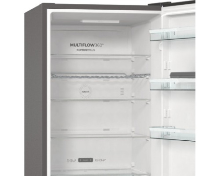 Отдельностоящий двухкамерный холодильник Gorenje NRC6203SXL5