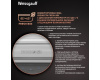 Отдельностоящий холодильник с инвертором Weissgauff WCD 590 Nofrost Inverter Premium EcoFresh Dark Grey Glass