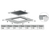 Индукционная варочная панель Bertazzoni P302I23NV