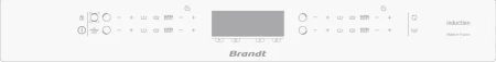 Варочная поверхность BRANDT BPI164HSW