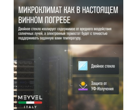 Винный шкаф Meyvel MV42-KBB2