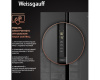Отдельностоящий холодильник с инвертором Weissgauff WSBS 600 NoFrost Inverter Inox Glass