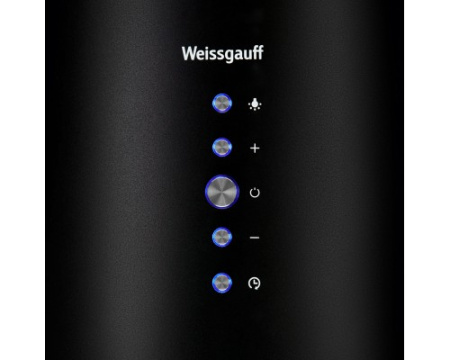 Кухонная островная вытяжка Weissgauff Tubus 1406 Island Black