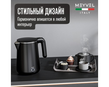 Электрический чайник Meyvel MKE-04T (Black)