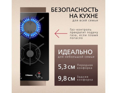 Газовая панель Hansa BHKS330300