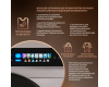 Сушильная машина с инвертором и ультрафиолетом Weissgauff WD 998 Heat Pump Full Touch Silver