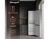 Отдельностоящий холодильник с инвертором Weissgauff WRK 2000 Total NoFrost Inverter Inox