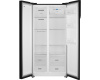 Отдельностоящий холодильник с инвертором Weissgauff WSBS 600 NoFrost Inverter Rock Glass