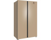Отдельностоящий холодильник с инвертором Weissgauff WSBS 1036 Inverter NoFrost Premium Champagne Glass