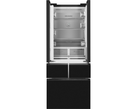 Отдельностоящий холодильник Weissgauff WFD 450 Built-in Inverter NoFrost Dark Inox