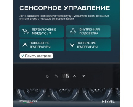 Винный шкаф Meyvel MV30-KBF1