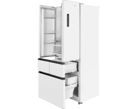 Отдельностоящий холодильник Weissgauff WFD 450 Built-in Inverter NoFrost White
