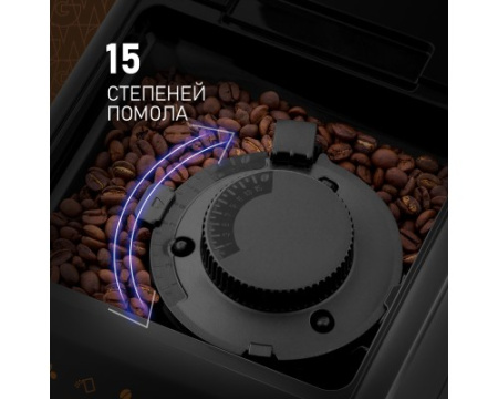 Кофемашина Weissgauff WCM-325 Black Automatic Touch Cappuccino