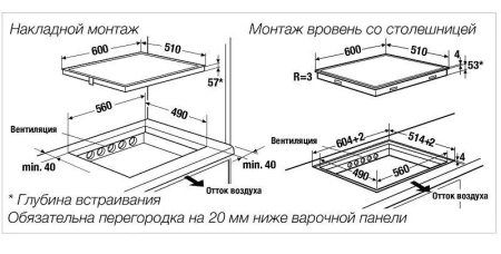 Варочная поверхность KUPPERSBUSCH KI 6870.0 SR
