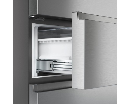 Отдельностоящий двухкамерный холодильник Gorenje NRM720FSXL4