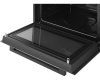 Встраиваемый компактный духовой шкаф с СВЧ Weissgauff OE 4551 DB Black Edition