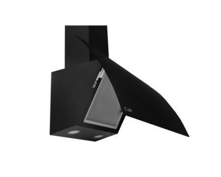 Наклонная кухонная вытяжка LEX Plaza GS 600 Black