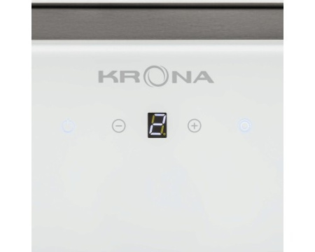 Вытяжка KRONA SELINA 600 GLASS white S