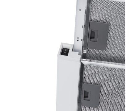 Телескопическая вытяжка Meferi SLIDEBOX60BK GLASS ULTRA
