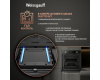 Духовой шкаф газовый Weissgauff WGO 706 D BLACK GLASS