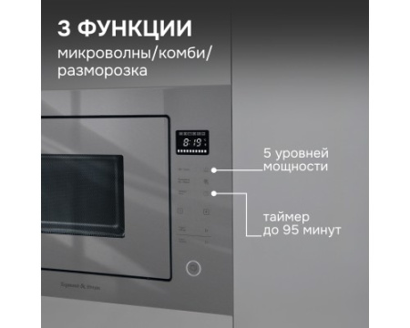 Микроволновая печь Zigmund & Shtain BMO 15.252 G