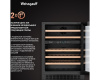 Встраиваемый винный холодильник Weissgauff WWC-46 DB DualZone