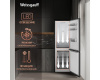 Отдельностоящий холодильник с инвертором Weissgauff WRK 185 Total NoFrost Inverter Black