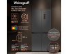 Отдельностоящий холодильник с инвертором Weissgauff WCD 450 Dark Grey NoFrost Inverter