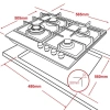 Варочная поверхность GINZZU HCG-417