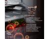Отдельностоящий холодильник с инвертором Weissgauff WRK 2000 Total NoFrost Inverter Dark Grey