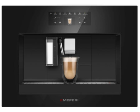 Встраиваемая кофемашина Meferi MCM6010BK COMFORT PLUS