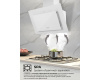 Наклонная кухонная вытяжка LEX Mika GS 600 White