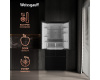 Отдельностоящий холодильник Weissgauff WFD 450 Built-in Inverter NoFrost Dark Inox