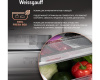 Отдельностоящий холодильник с инвертором Weissgauff WRK 2000 Total NoFrost Inverter Black
