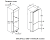 Холодильник Maunfeld MBF177SWGR Inverter