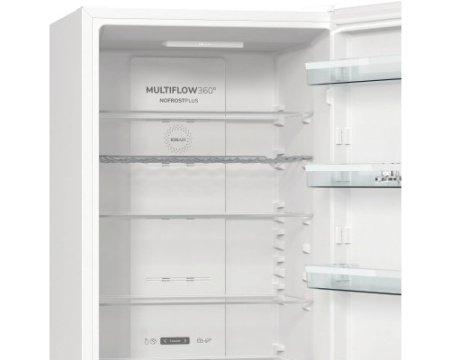 Отдельностоящий двухкамерный холодильник Gorenje NRK6202AW4