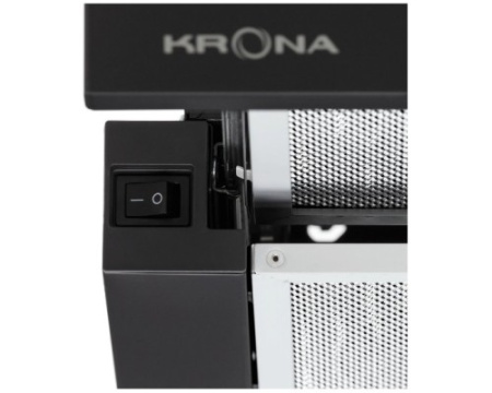 Вытяжка Krona KAMILLA T 600 BLACK (1 мотор)