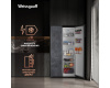 Отдельностоящий холодильник с инвертором Weissgauff WSBS 600 NoFrost Inverter Rock Glass