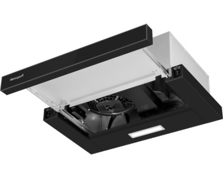 Кухонная встраиваемая вытяжка Weissgauff TEL 500 Black Glass