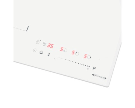 Индукционная варочная панель Maunfeld CVI453SBWH LUX Inverter