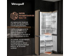 Отдельностоящий холодильник с инвертором Weissgauff WCD 510 Built-in Inverter NoFrost Champagne Glass
