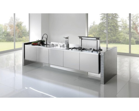 Вытяжка Falmec Design+ DOWN DRAFT tavolo 120 inox CDDW20.E1P2#ZZZI400F
