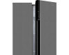 Отдельностоящий холодильник с инвертором Weissgauff WSBS 600 NoFrost Inverter Bru Steel Glass